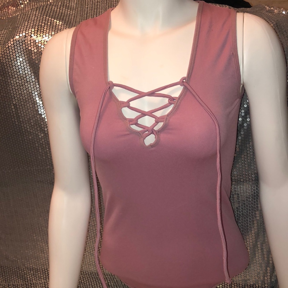 Lace up Bodysuit